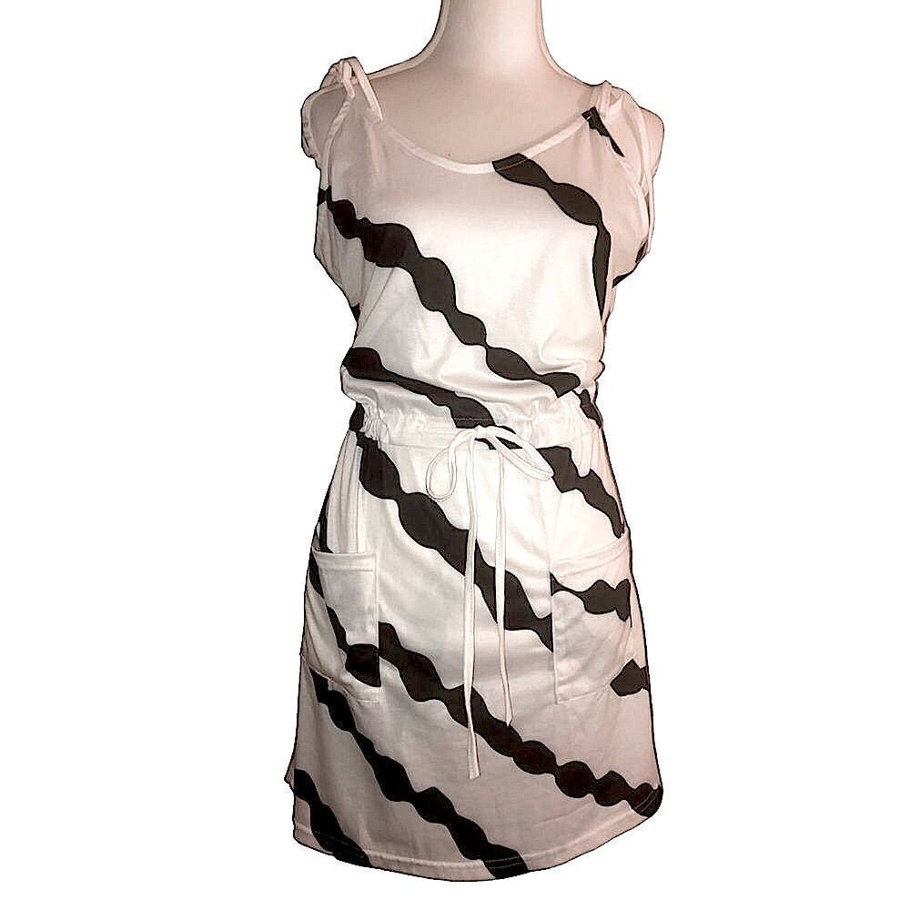 💕5️⃣SHEIN tie dress with drawstring waistline size small